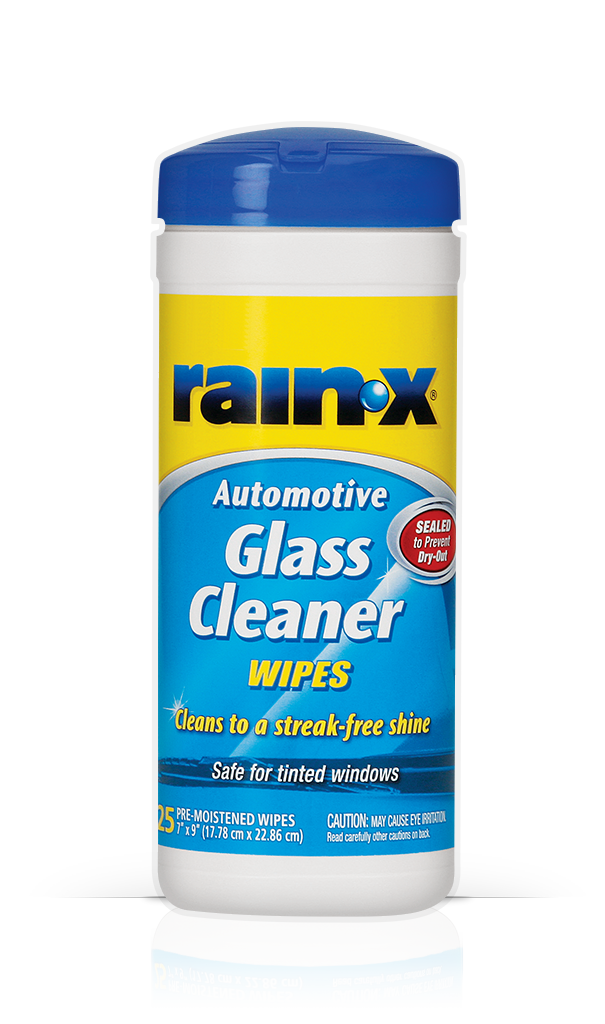 Rain-X® Automotive Glass Cleaner Wipes - Rain-X