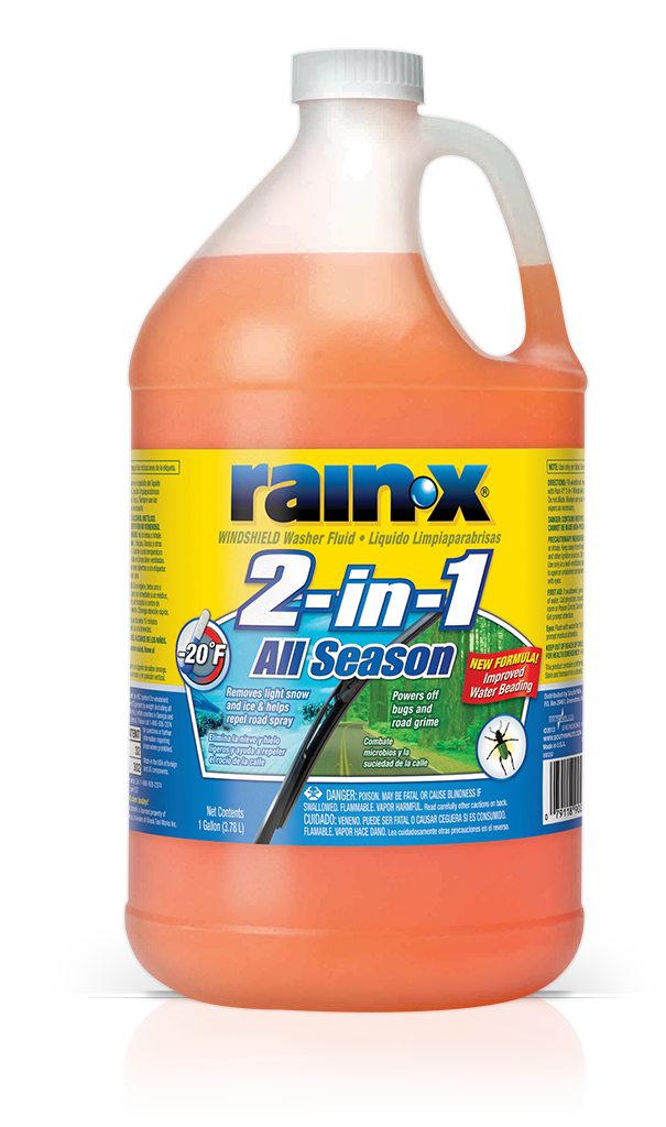  Rain-X RX11806D Washer Fluid Additive, CtqQyo 10 Pack (16.9 fl.  oz.) : Automotive