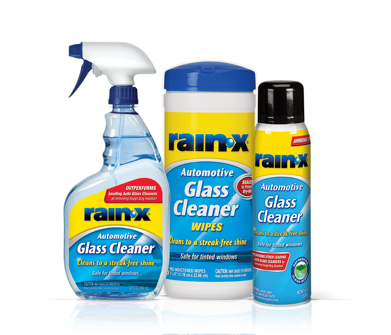  Rain-X 5071268 2-in-1 Glass Cleaner and Rain Repellant, 23 oz.  - Provides a Streak-Free Clean for Automotive Glass While Preventing Sleet,  Snow, Ice, and Road Spray Build Up : Health 